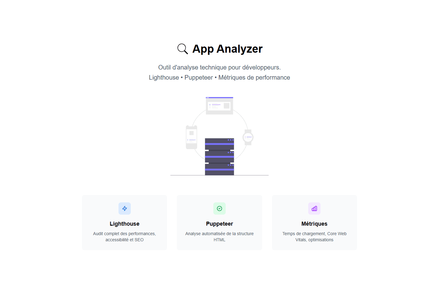 App Analyzer • Audit de site web - Image principale