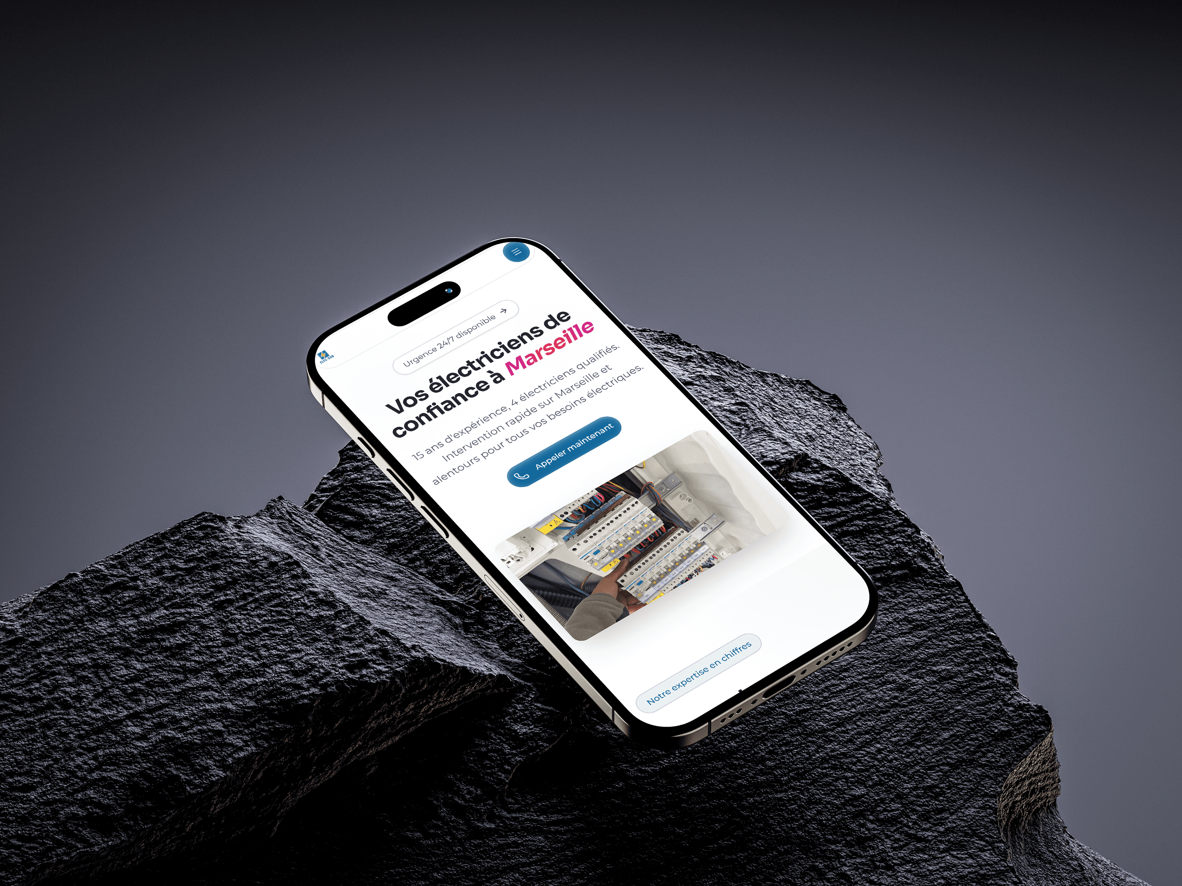 Elecsud Energies • Électricien à Marseille mobile view